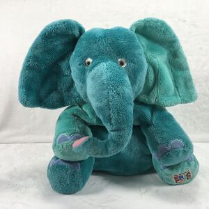 World of Eric Carle Floppy Plush Blue Teal Elephant Stuffed Animal Toy 2007